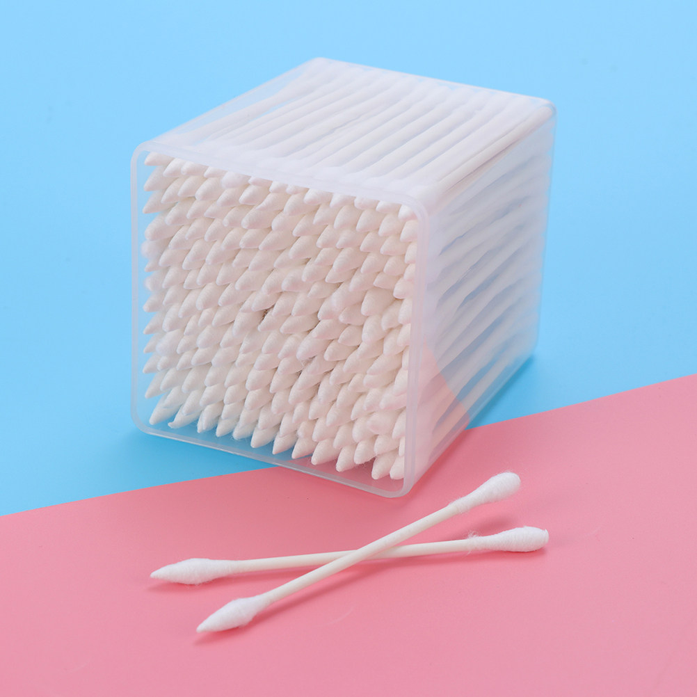Beauty Makeup Tool - 600Pcs 더블 헤드 면봉 다목적 메이크업