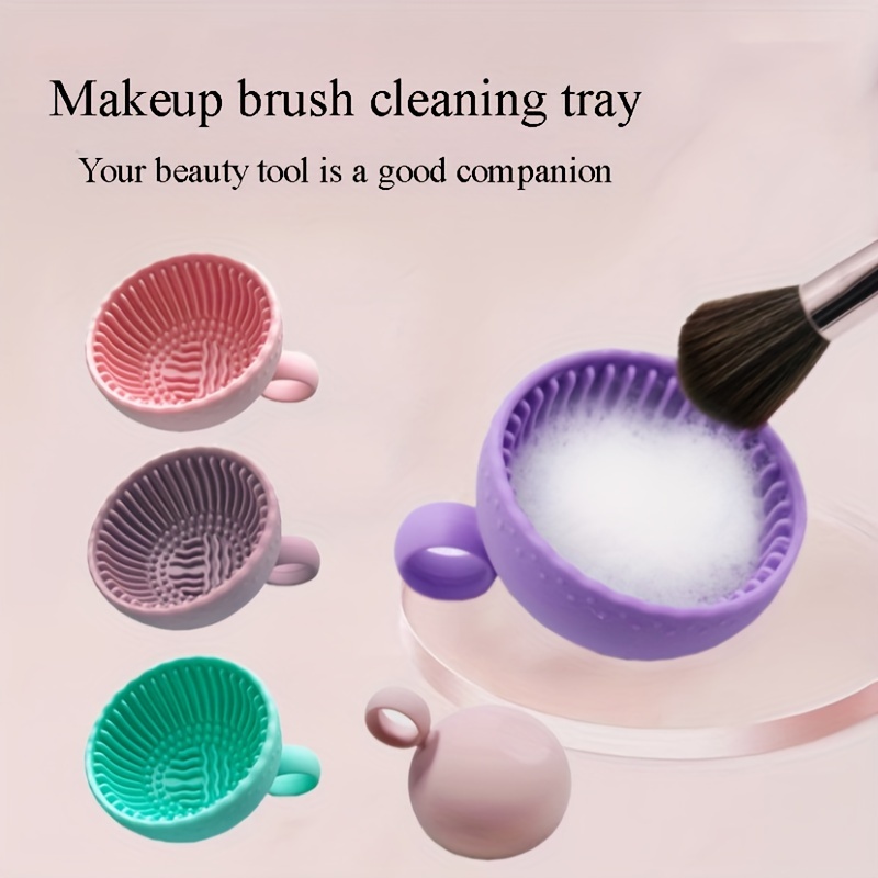 Beauty Makeup Brushes - 페이셜 메이크업 볼 실리콘 파우더 퍼프