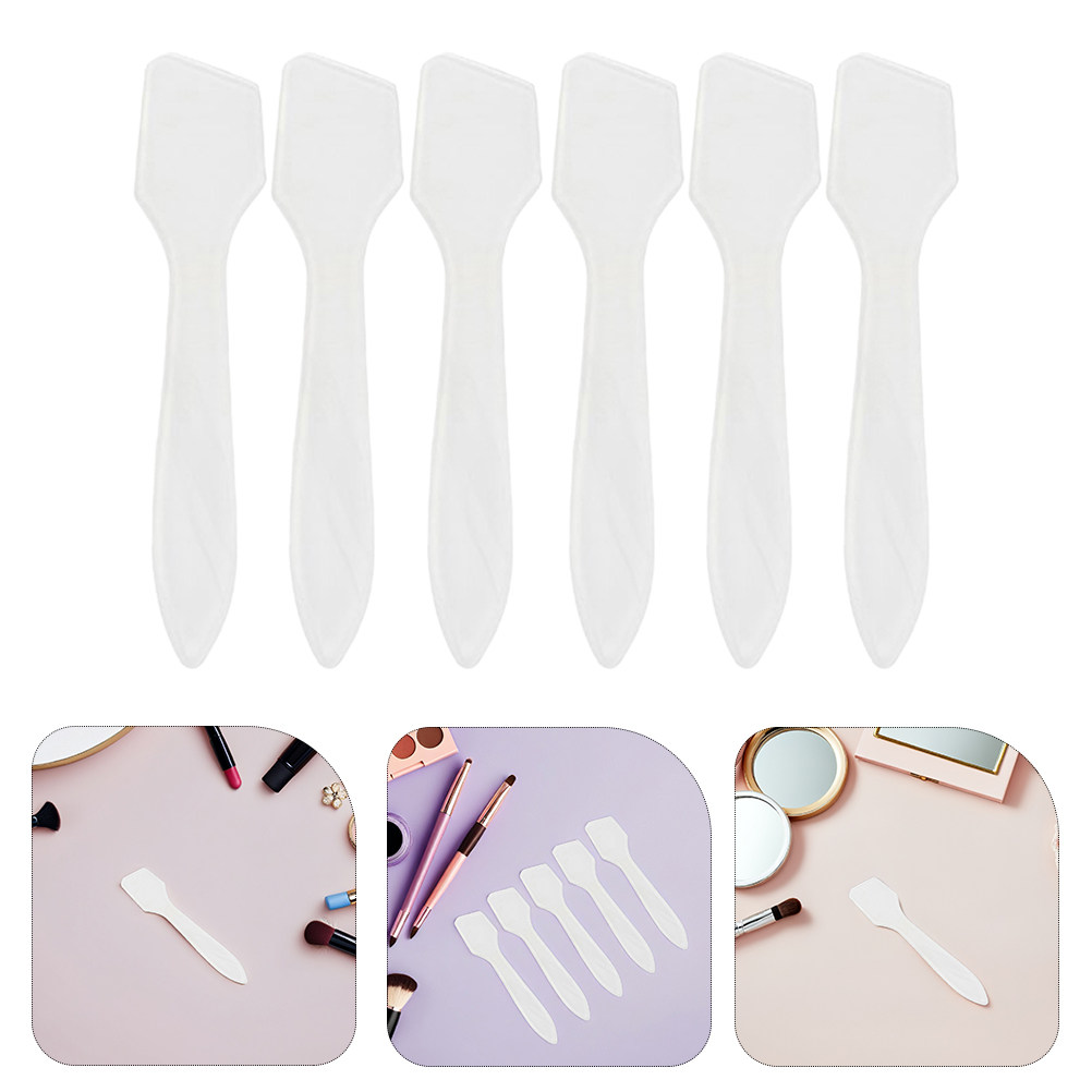 Beauty Makeup Tool - 50개입 메이크업 스파튤라 플라스틱 스쿱 도구