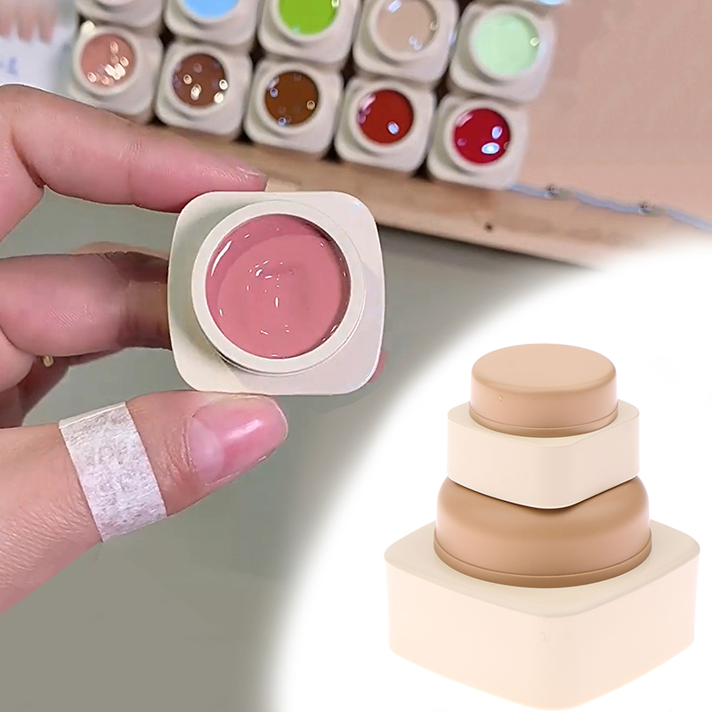Beauty Makeup Tool - 5/20g 빈 플라스틱 네일아트 화장품 사각