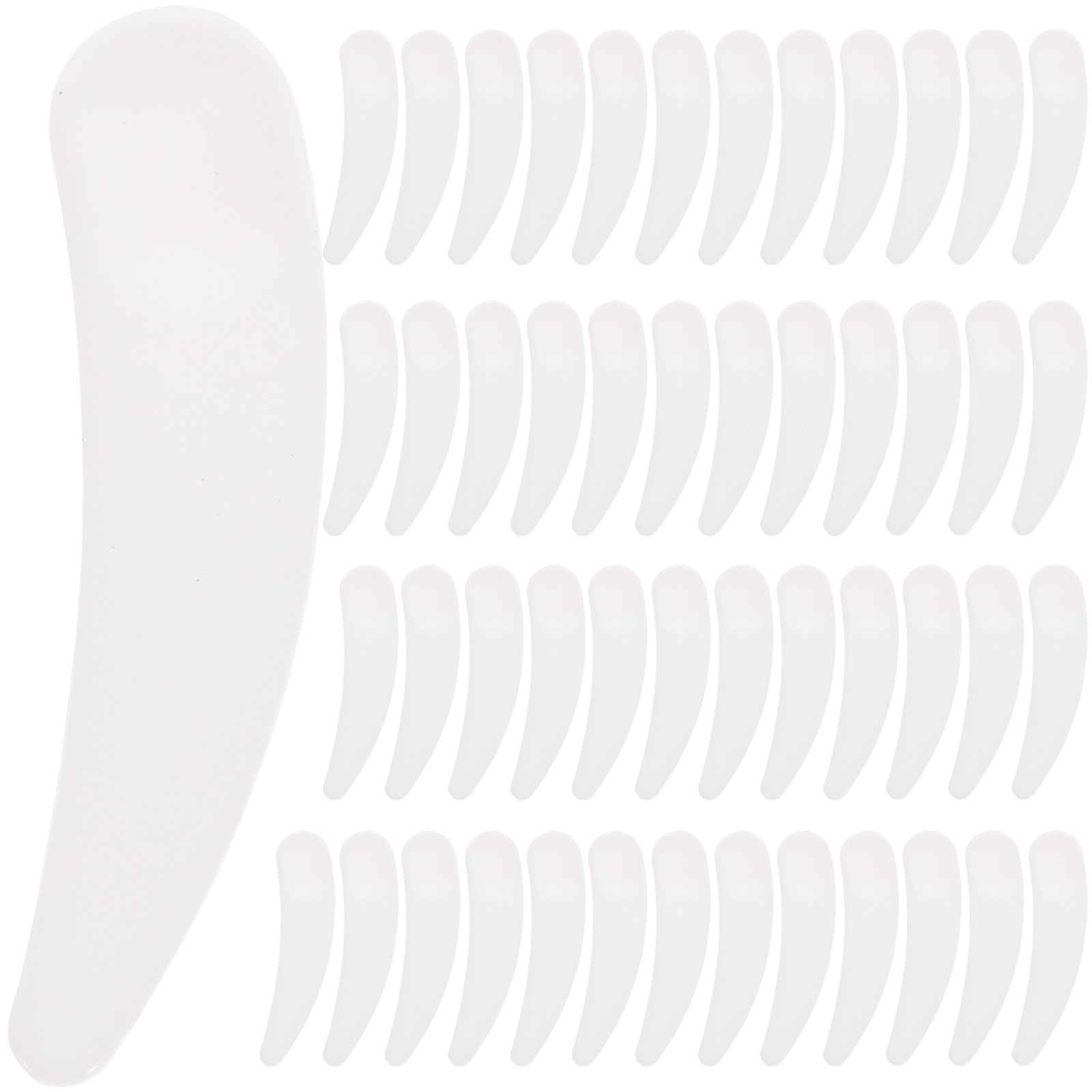 50Pcs 주걱 스푼 페이셜 스킨케어 크림 로션 샘플링 - Beauty Makeup Tool 리뷰 및 가격