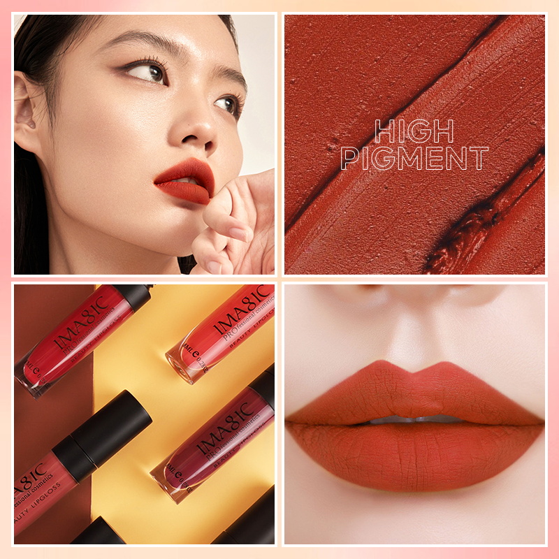 IMAGIC 립 글로스 메이크업 오랫동안 지속되는 방수 - Beauty Makeup Images 리뷰 및 가격