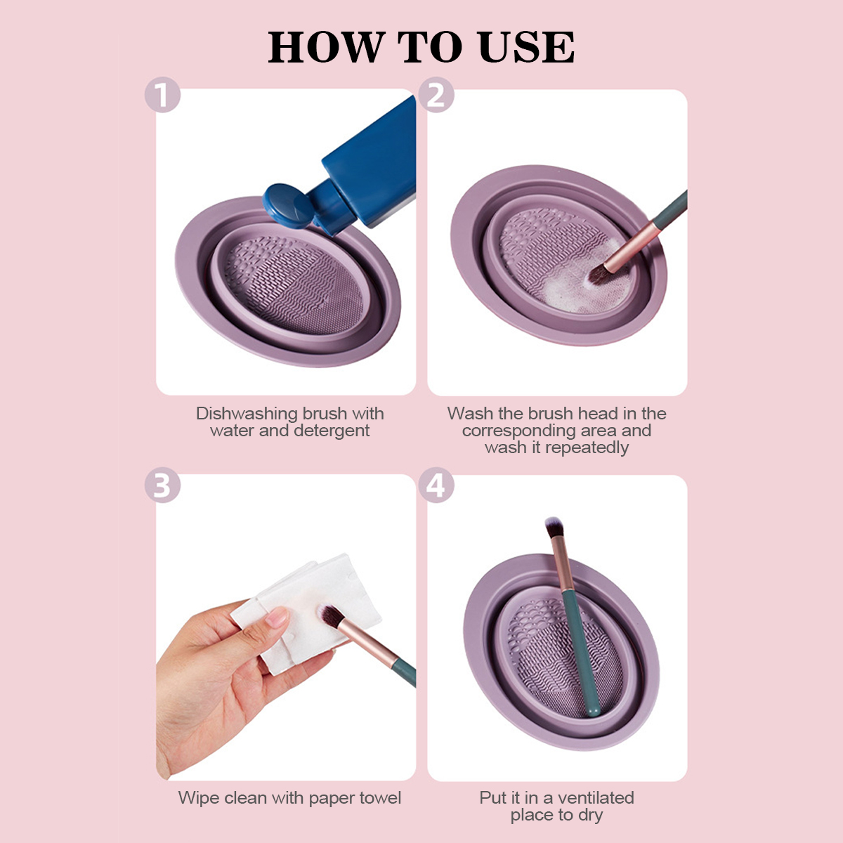 실리콘 메이크업 브러쉬 세척볼 뷰티 화장품 브러쉬 클리 - Beauty Makeup Brushes 리뷰 및 가격
