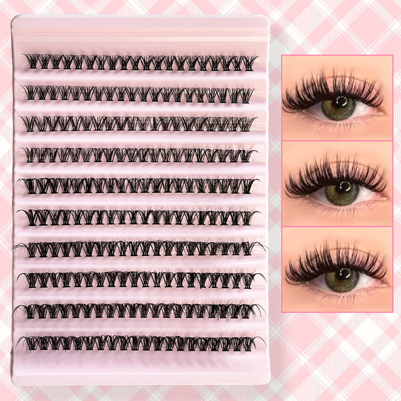 개별 속눈썹 속눈썹 클러스터 8-16mm 200개 자연 - Eyelash Extension 리뷰 및 가격