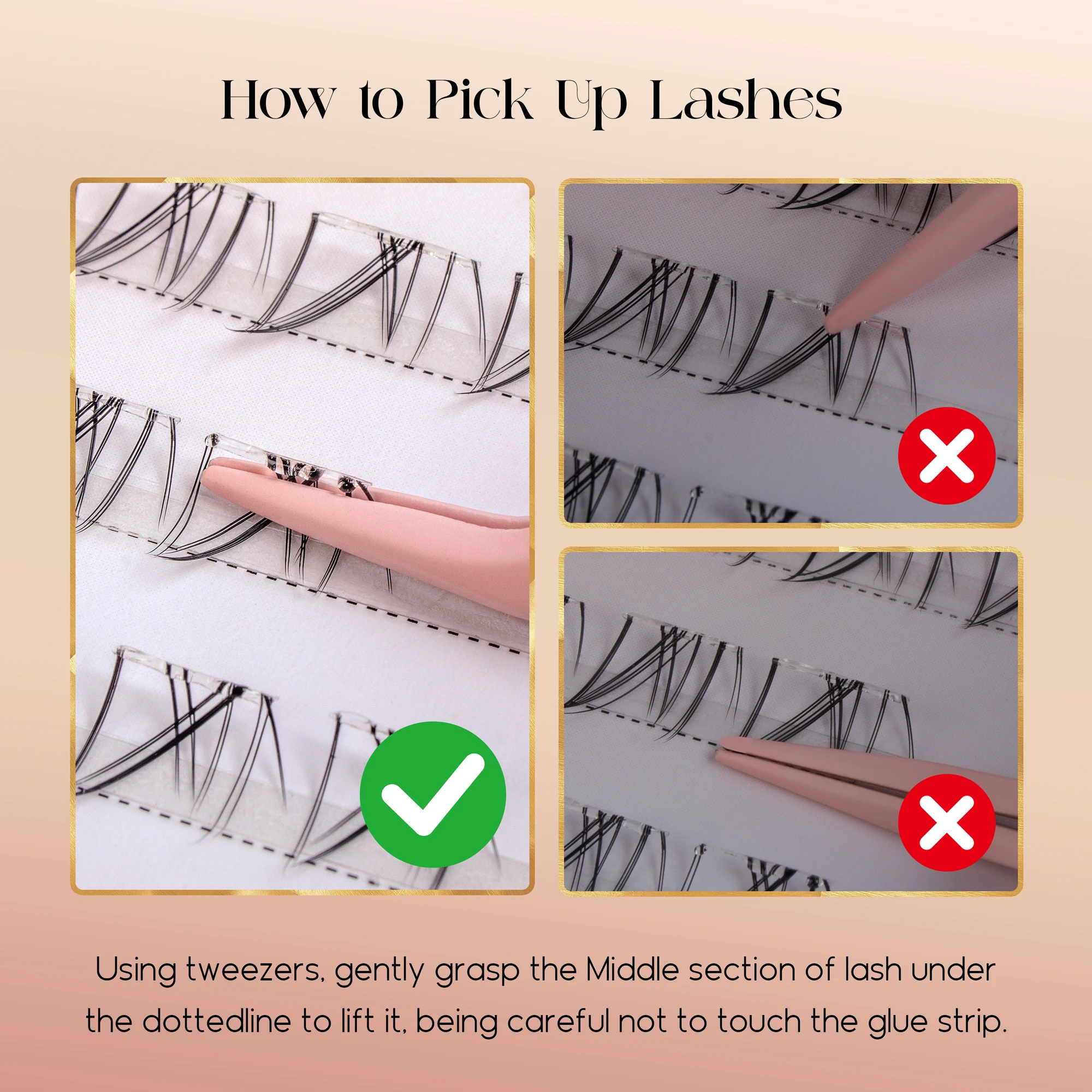 접착제 필요 없음 아래 속눈썹 자연스러운 룩 셀프 접착 - Eyelash Extension 리뷰 및 가격