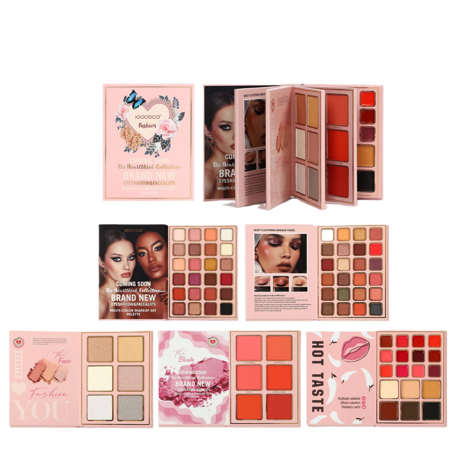 전문가용 78색 올인원 메이크업 팔레트 세트 5층 책  - Beauty Makeup Book 리뷰 및 가격