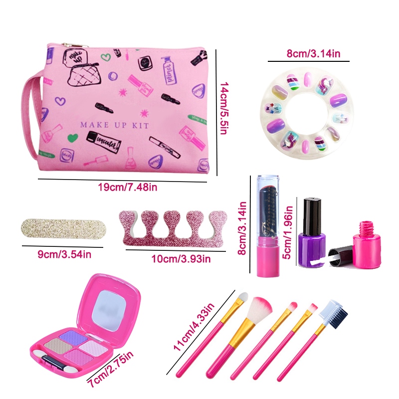 화장품 가방이있는 소녀를위한 메이크업 키트 장난감 메이 - Makeup Beauty Makeup Game 리뷰 및 가격