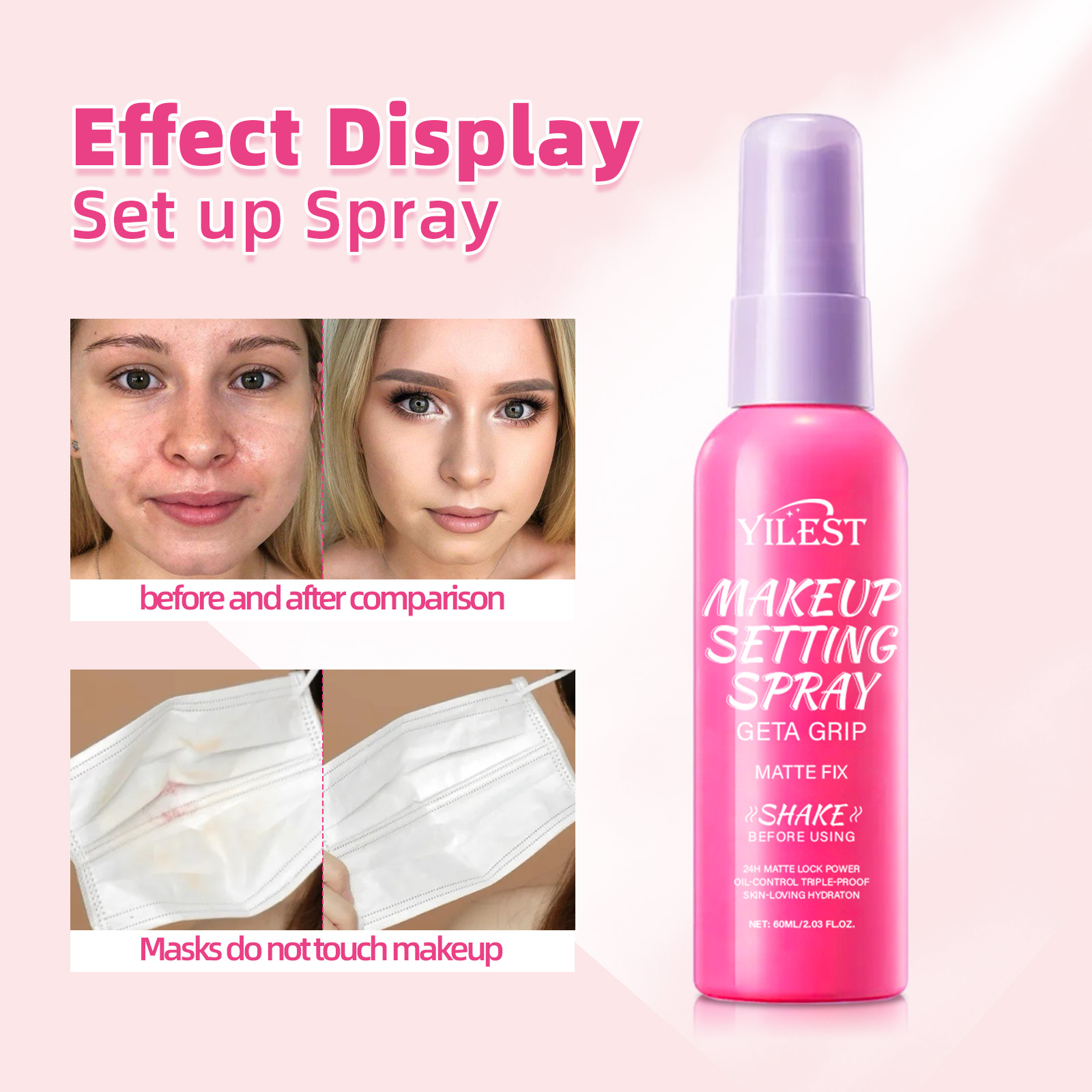 매트 워터프루프 세팅 스프레이, 오래 지속되는 메이크업 - Makeup Fixing Mist 리뷰 및 가격