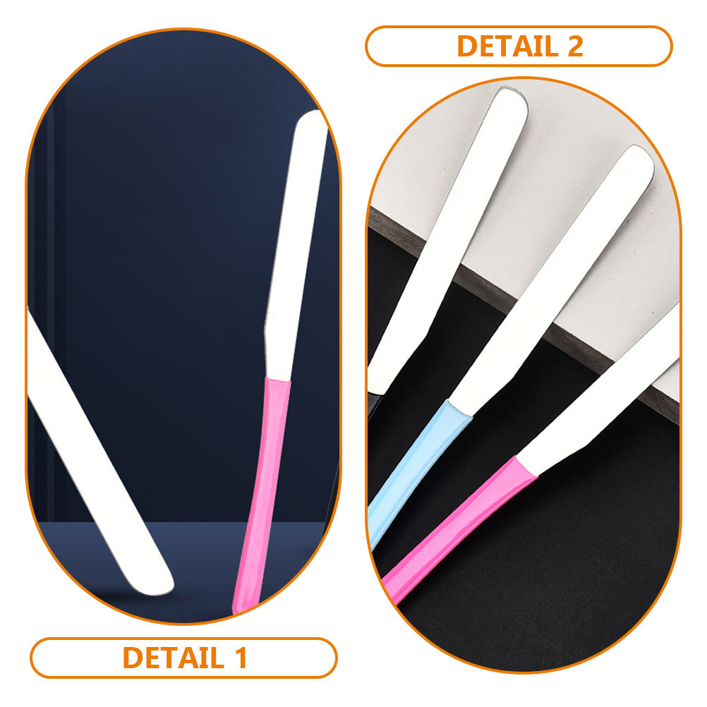 스테인리스 스틸 메이크업 스패출라 금속 롱 핸들 파운데 - Beauty Makeup Tool 리뷰 및 가격