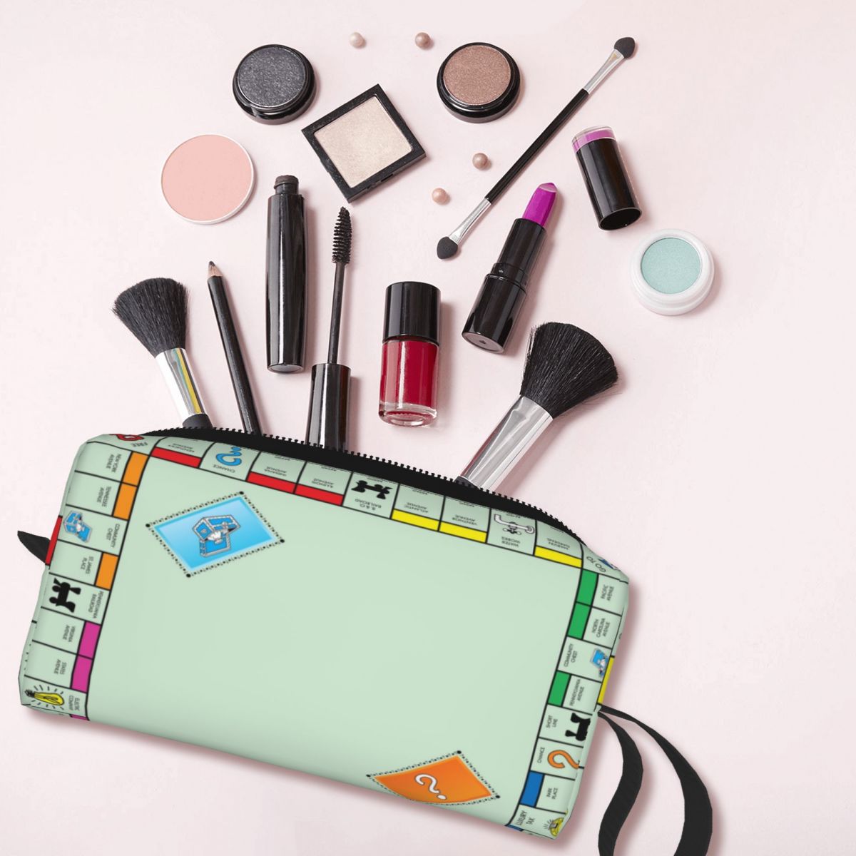 보드 게임 보드-독점 메이크업 가방 화장품 주최자 보관 - Makeup Beauty Makeup Game 리뷰 및 가격