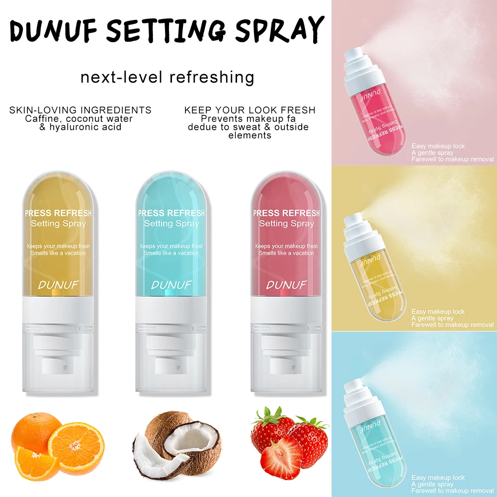 DUNUF 1개 보습 메이크업 세팅 스프레이 - 녹아오 - Makeup Fixing Mist 리뷰 및 가격