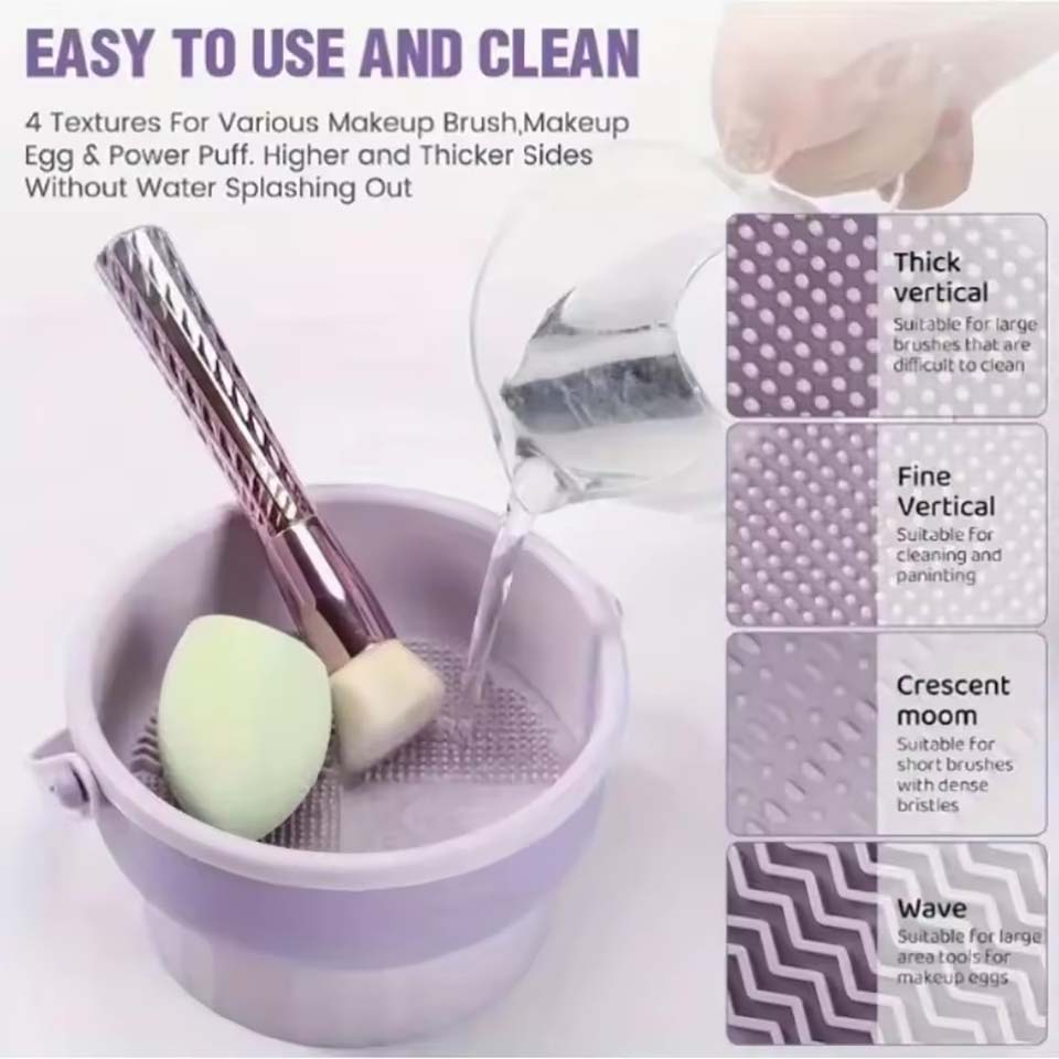 메이크업 브러쉬 세척볼 뷰티 에그 세척 도구 보관 세트 - Beauty Makeup Brushes 리뷰 및 가격