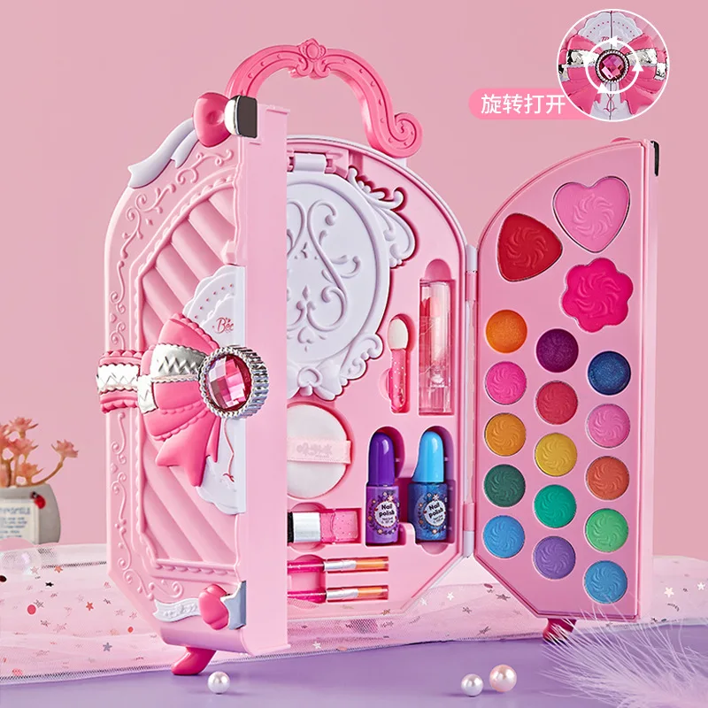 소녀를위한 안전한 화장품 장난감 공주 화장품 아이 섀도 - Beauty Makeup For Girl 리뷰 및 가격