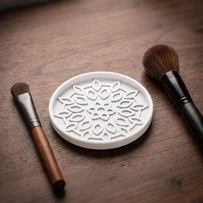 원반형 메이크업 브러시 클리너, 뷰티 브러시 세척 도구 - Beauty Makeup Brushes 리뷰 및 가격