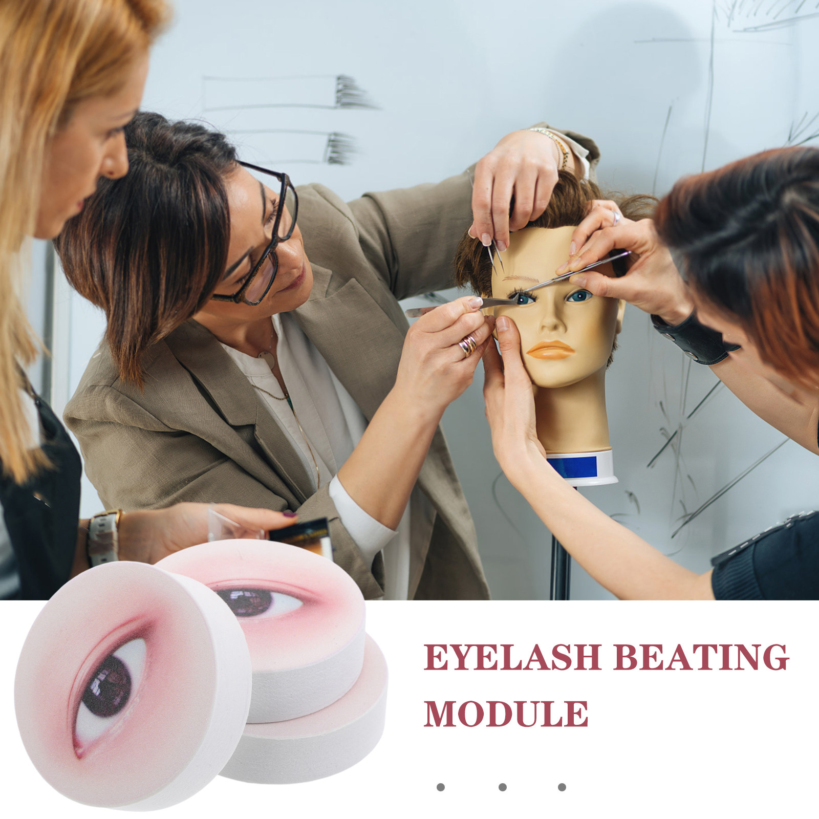 3개입 속눈썹 연장 연습 보드 블랙 재사용 가능 속눈썹 - Eyelash Extension 리뷰 및 가격