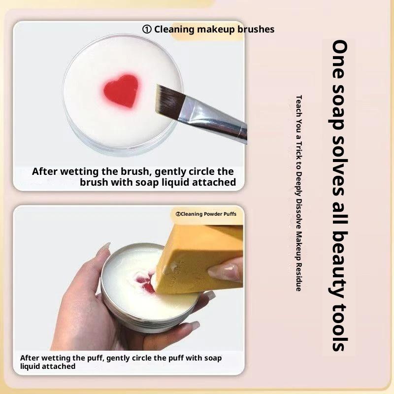 휴대용 메이크업 브러쉬 클리너 비누 100g 다기능 세 - Beauty Makeup Brushes 리뷰 및 가격